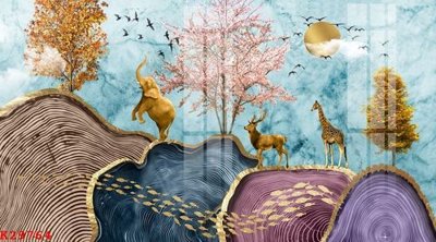 File in mica File gốc in tranh tổng hợp K29764 (bản gốc) sắc sảo