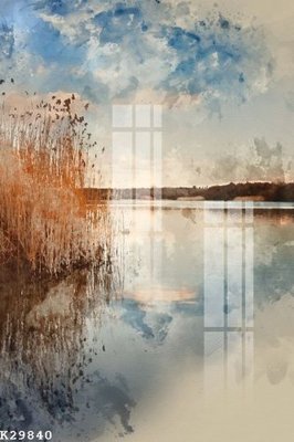 File in trần File gốc in tranh tổng hợp K29840 (file gốc) hoa văn 3D