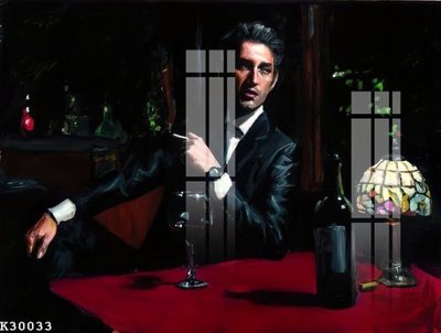 File gốc File gốc in tranh tổng hợp K30033 (in tráng gương) ốp tường