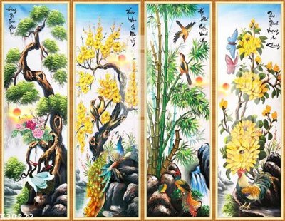 File tranh gốc in trần nhà File gốc in tranh tổng hợp K30222 3D