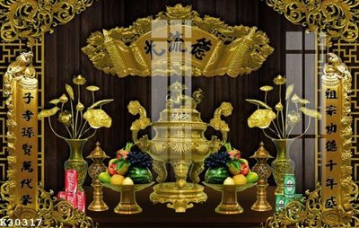 File gốc in ấn File gốc in tranh tổng hợp K30317 độ phân giải cao