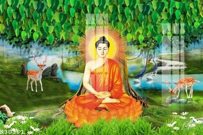 File tranh File gốc in tranh tổng hợp K30361 (bản gốc) in lụa dán tường