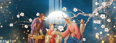 File gốc File gốc in tranh tổng hợp K30432 (in tráng gương) ốp tường