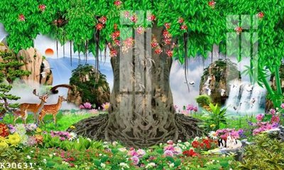 File ảnh gốc File gốc in tranh tổng hợp K30631 (chuyên in mica)