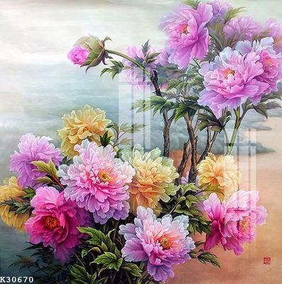 File tranh File gốc in tranh tổng hợp K30670 (gốc) chủ đề thành phố