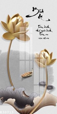 File in mica File gốc in tranh tổng hợp K30713 (bản gốc) sắc sảo