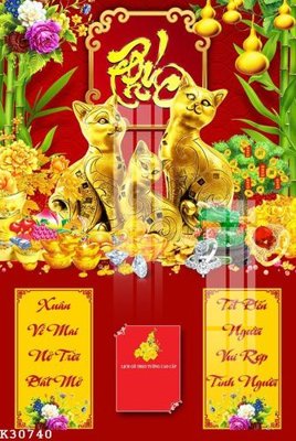 File in trần File gốc in tranh tổng hợp K30740 (bản gốc) 5D