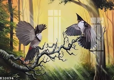 Tải file File gốc in tranh tổng hợp K30894 (PSD) cho in tranh 3D