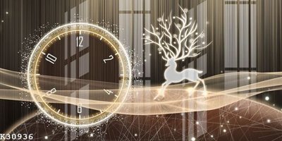 File in trần File gốc in tranh tổng hợp K30936 (file gốc) phong thủy