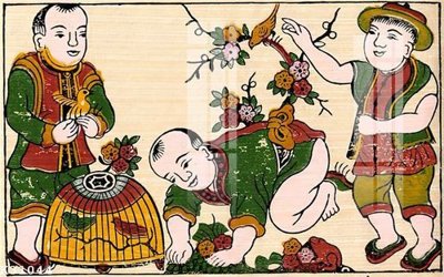 Download file gốc File gốc in tranh tổng hợp K31044 (in lụa) hoa lá