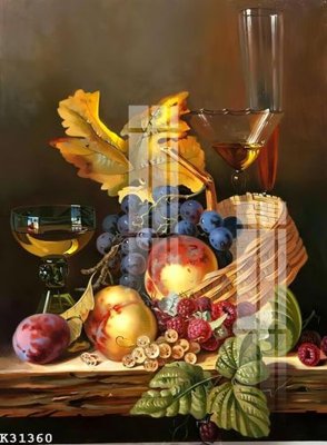 File in trần File gốc in tranh tổng hợp K31360 (bản gốc) đại dương