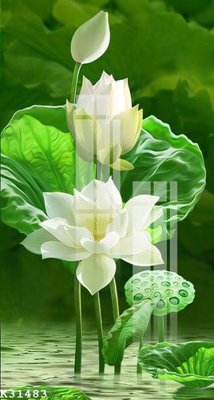 File gốc File gốc in tranh tổng hợp K31483 (in lụa) tranh mã đáo