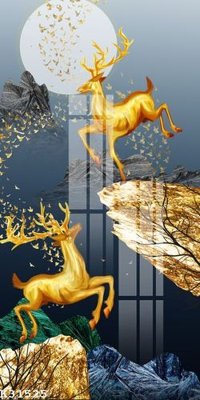 File in trần File gốc in tranh tổng hợp K31525 (file gốc) hoa văn 3D