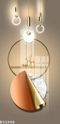 File tranh in trần 3D File gốc in tranh tổng hợp K31888 (ảnh gốc)