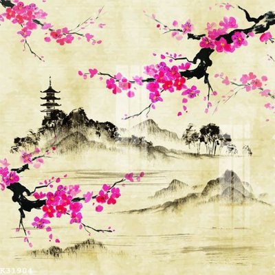 File gốc File gốc in tranh tổng hợp K31904 (in ấn) màu sắc trung thực