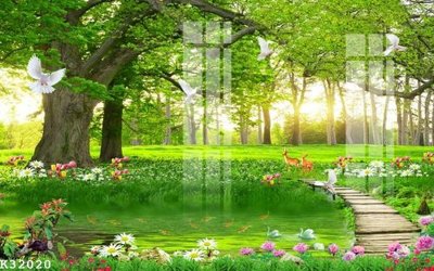 File PSD File gốc in tranh tổng hợp K32020 (gốc) cho designer