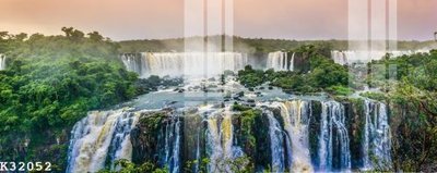 File in trần File gốc in tranh tổng hợp K32052 (bản gốc) mây trời