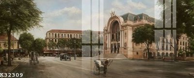 File gốc File gốc in tranh tổng hợp K32309 (in 3D) cho trang trí