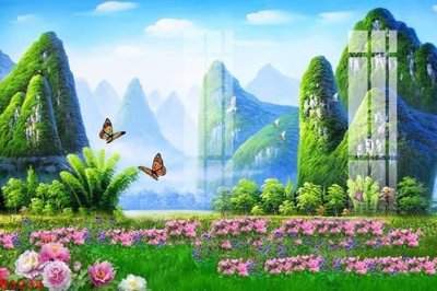 File gốc File gốc in tranh tổng hợp K3238 (in mica) trang trí