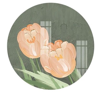 Download file gốc File gốc in tranh tổng hợp K32652 (in lụa) tranh 3D