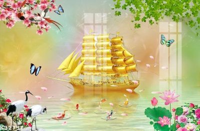 Download file gốc File gốc in tranh tổng hợp K32757 (in mica) logo