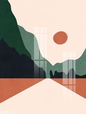 File tranh File gốc in tranh tổng hợp K32822 (bản gốc) in lụa 3D