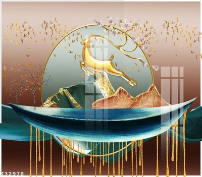 File in lụa File gốc in tranh tổng hợp K32978 (hoa văn) File gốc in tranh tổng hợp K32978