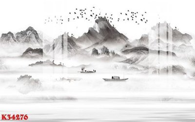 File PSD File gốc in tranh tổng hợp K34276 (bản gốc) độ phân giải cao