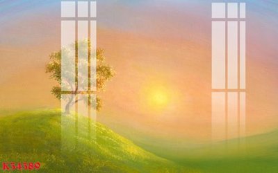 File gốc File gốc in tranh tổng hợp K34389 (in tráng gương) ốp tường