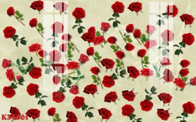 File gốc File gốc in tranh tổng hợp K34461 (in lụa) họa tiết 3D