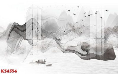 File gốc File gốc in tranh tổng hợp K34554 (cho in ấn) độc quyền