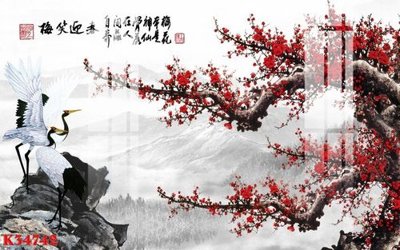 File tranh File gốc in tranh tổng hợp K34742 (gốc) phong cách tối giản