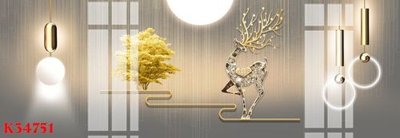 File tranh File gốc in tranh tổng hợp K34751 (bản gốc) treo phòng ăn