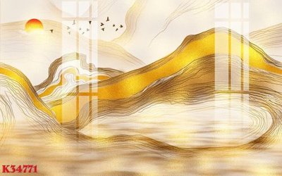 File gốc File gốc in tranh tổng hợp K34771 (cho in UV) siêu nét