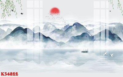 File ảnh File gốc in tranh tổng hợp K34822 (gốc) cho trang trí nhà hàng