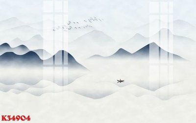 File gốc File gốc in tranh tổng hợp K34904 (thiết kế) độc quyền