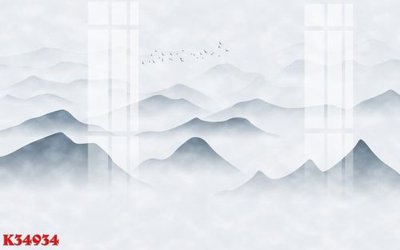 File tranh in trần 3D File gốc in tranh tổng hợp K34934 (ảnh gốc)