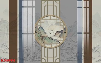 File gốc File gốc in tranh tổng hợp K34994 (cho in 3D) độc đáo