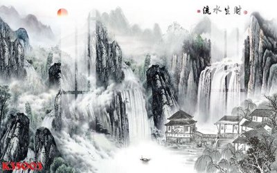 File in trần File gốc in tranh tổng hợp K35003 (bản gốc) trời sao