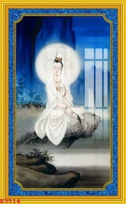 File in mica File gốc in tranh tổng hợp K3514 (bản gốc) làm vách ngăn