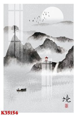 File tranh File gốc in tranh tổng hợp K35154 (bản gốc) in canvas