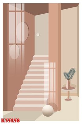 File gốc in tráng gương File gốc in tranh tổng hợp K35258 chi tiết