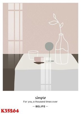 File gốc File gốc in tranh tổng hợp K35264 (in lụa) cao cấp