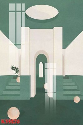 File in ấn File gốc in tranh tổng hợp K35276 (bản gốc) chất lượng cao