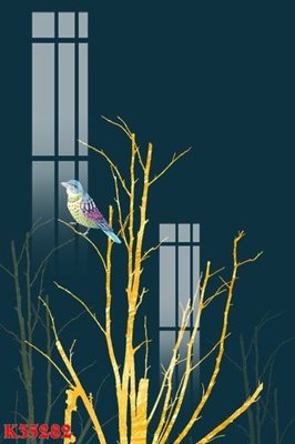 Ảnh gốc File gốc in tranh tổng hợp K35282 (độ nét cao) in tráng gương