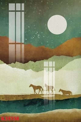 File ảnh File gốc in tranh tổng hợp K35338 (gốc) dùng in Pano