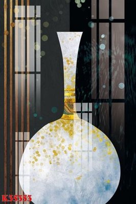 File in mica File gốc in tranh tổng hợp K35353 (bản gốc) làm vách ngăn