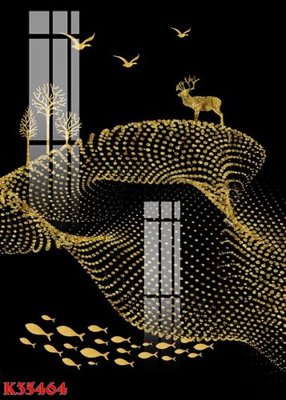 File gốc File gốc in tranh tổng hợp K35464 (in lụa) cao cấp