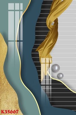 File in trần File gốc in tranh tổng hợp K35667 (bản gốc) phong cảnh