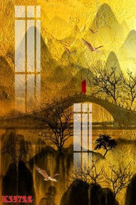 Ảnh gốc File gốc in tranh tổng hợp K35722 (độ nét cao) in tráng gương